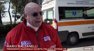 Mario Balzanelli presidente del 118 spiega quali siano le condizioni per ottenere una sanificazione efficace