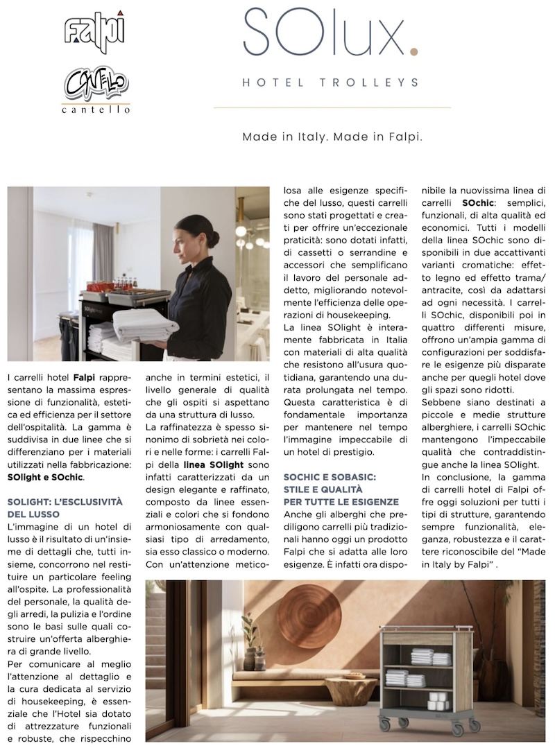linea carrelli hotel di falpi