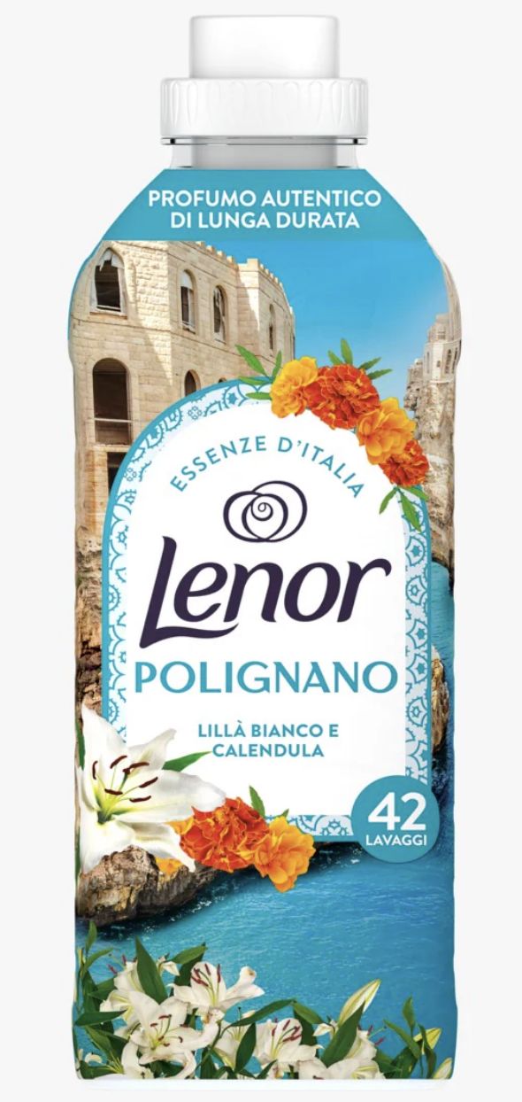 dalle bottiglie di lenor sparisce la dicitura ammorbidente